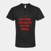 Unisex Poly-Rich V-Neck T-Shirt Thumbnail