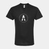 Unisex Poly-Rich V-Neck T-Shirt Thumbnail